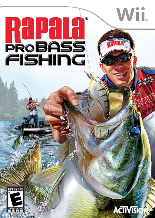 Rapala Pro Bass Fishing 2010 box art for Wii